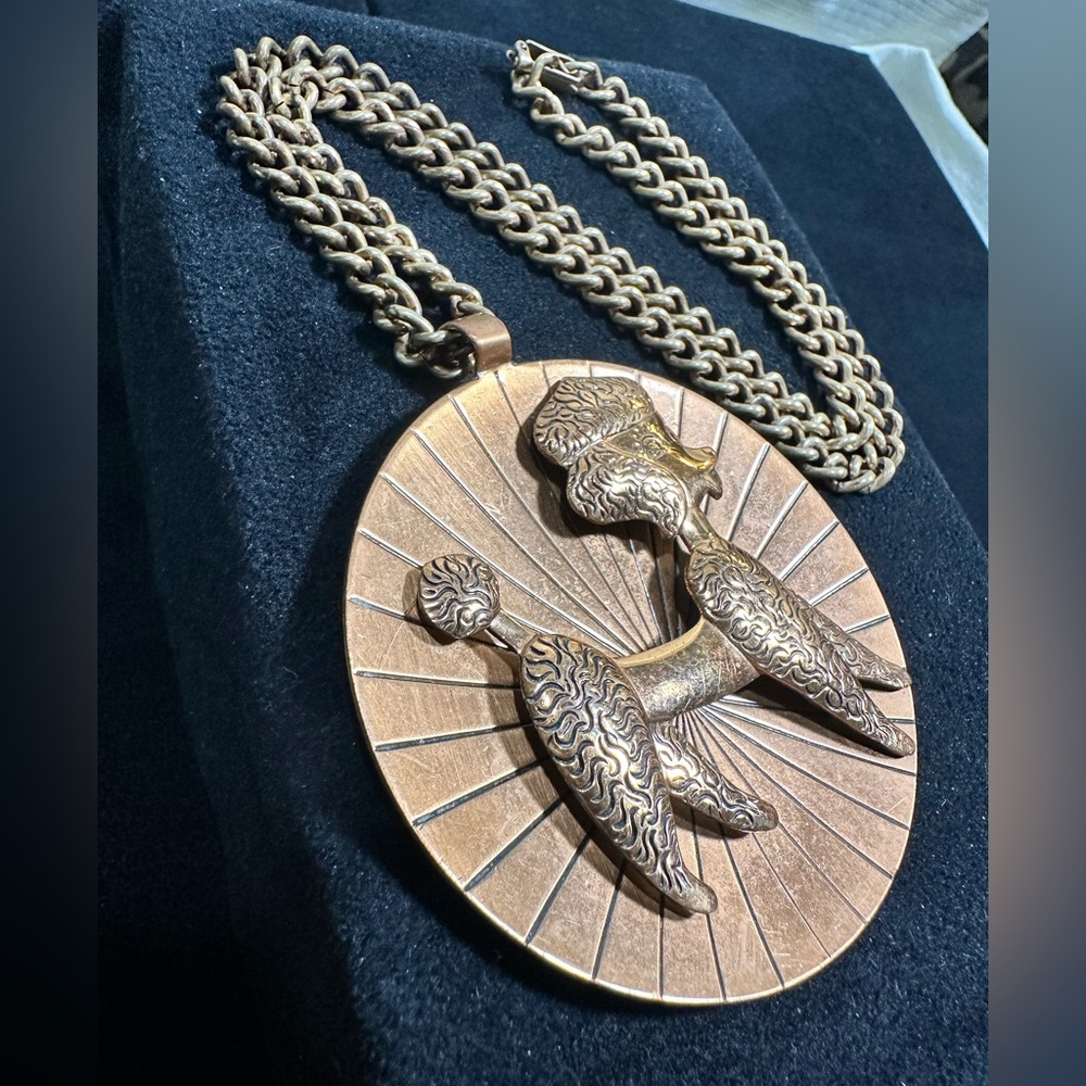 Vtg: Trading Post Solid Copper 3-Dimensional Pood… - image 6